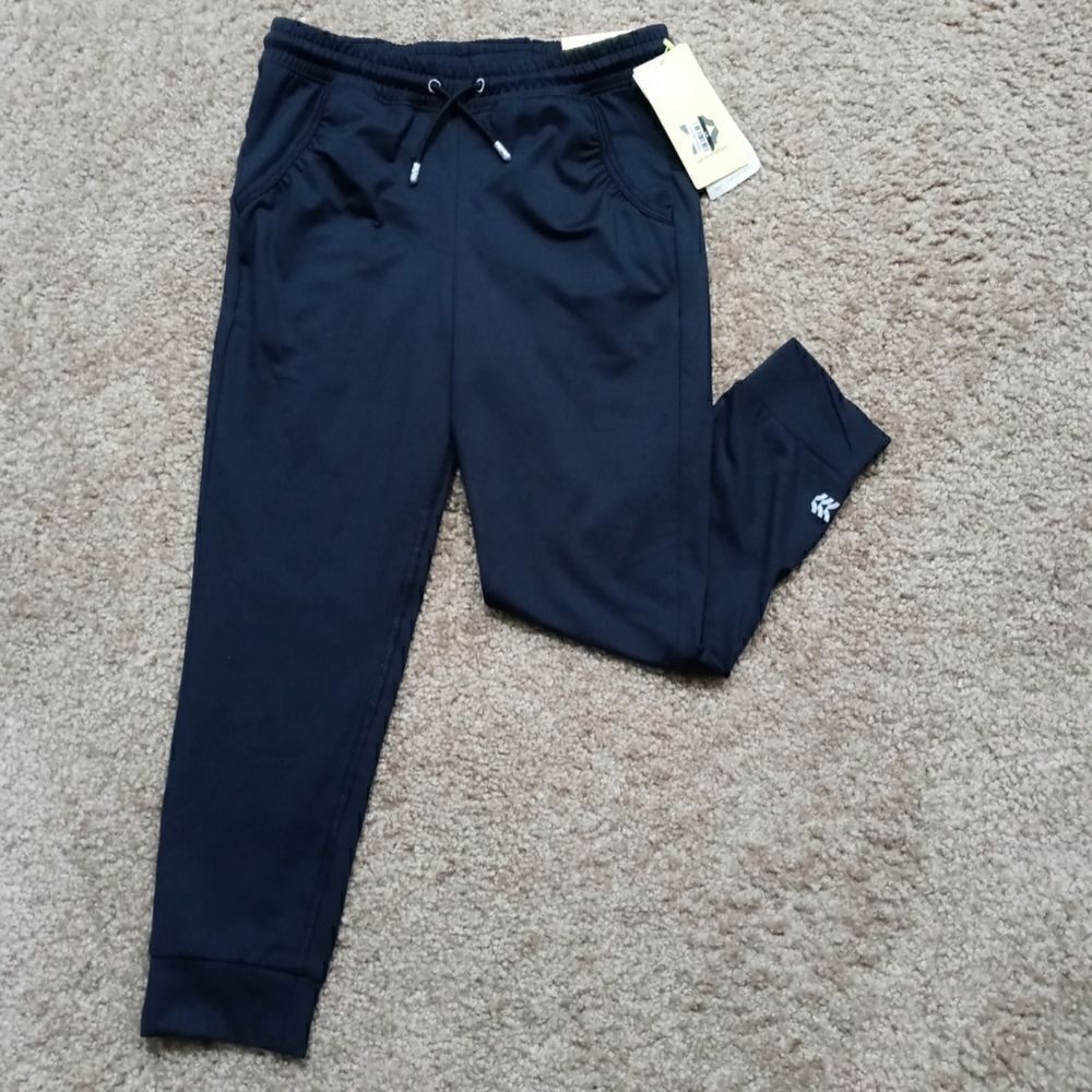 All in Motion Girls Black Jogger Pants XS -Q